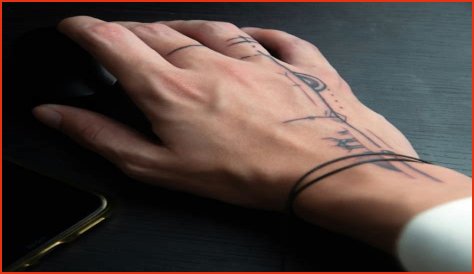 Simple Hand Tattoos For Men