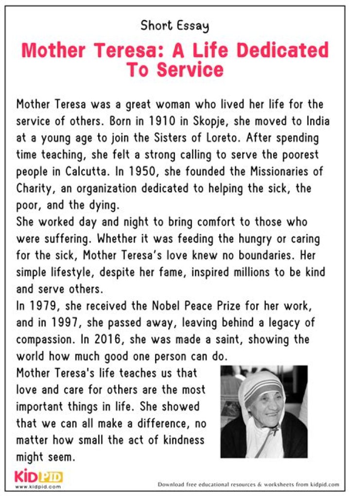 A Life Dedicated To Service