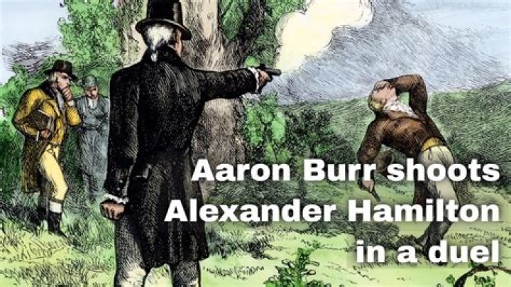 Aaron Burr - Hamilton, Duel & Death ·