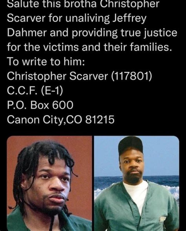 Christopher Scarver's Fate And Motive Revealed