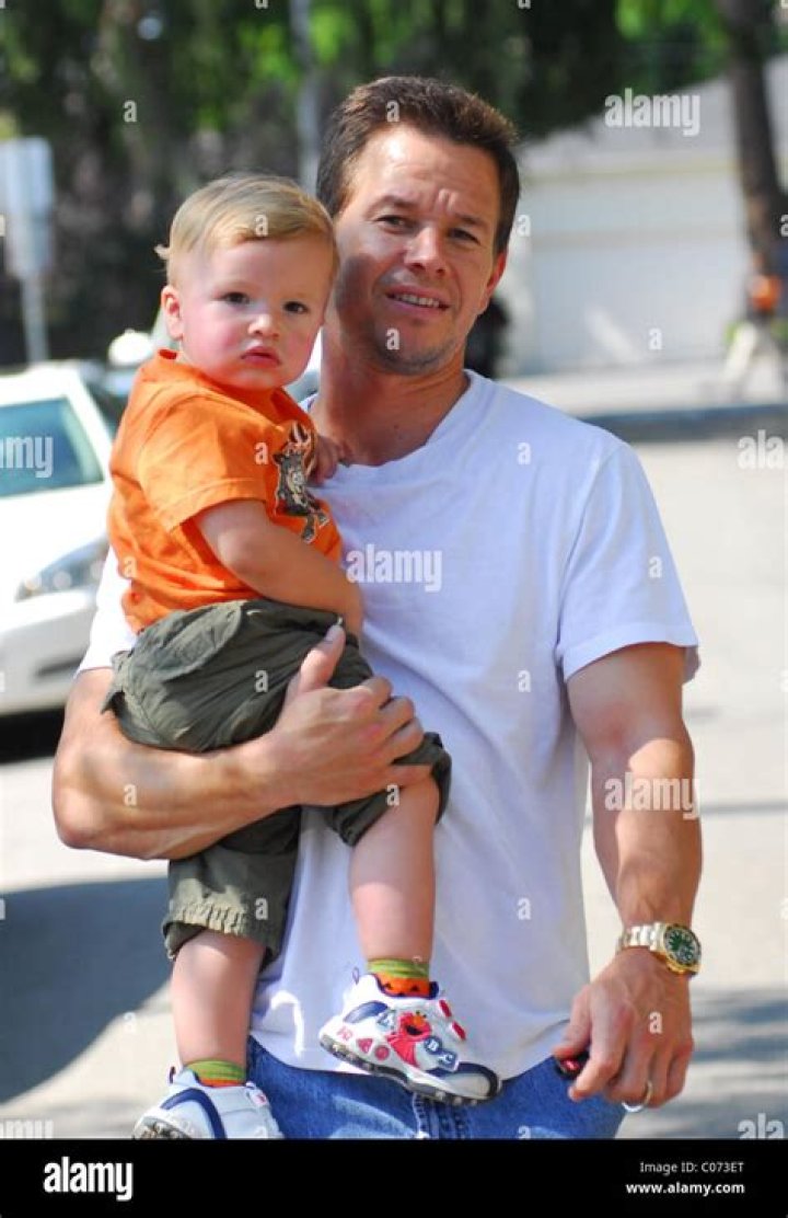 Mark Wahlberg And Son Michael, 15, Are Nearly The Same Height: Photos Hollywood Life |