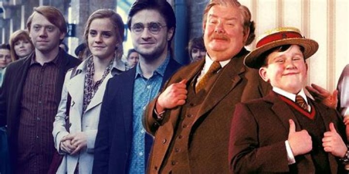 The British actor Harry Melling plays Dudley Dursley in the Harry Potter Films. ·