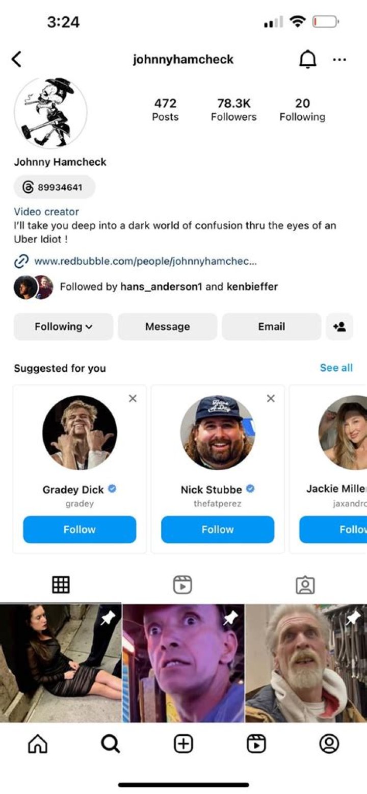 What Lies Beneath Johnny Hamcheck's Mask?